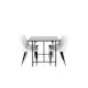 Spisegruppe Venture Home Astrid med 6 Night Stoler