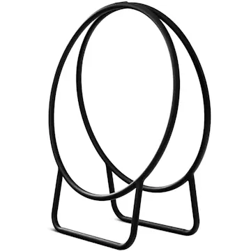 Vedstativ Lyfco Cirkelformad Kullstål