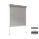 Vertikalmarkise Metalcraft Motorstyrt 3x2,5 m