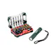 Bitssett Metabo 29 deler + Lykt