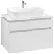 Tvättställsskåp Villeroy & Boch Legato med 2 Lådor för Ytmonterat Tvättställ från Finion & Memento
