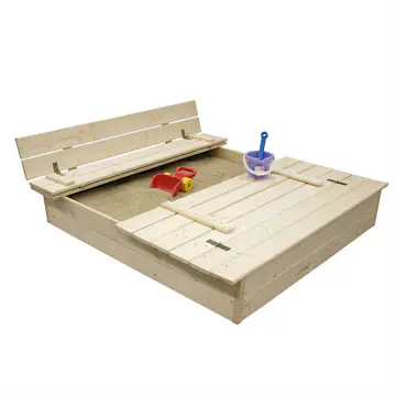 Sandkasse Jabo med Benk