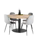 Spisegruppe Venture Home Cornelia med 4 Pobbie Stoler
