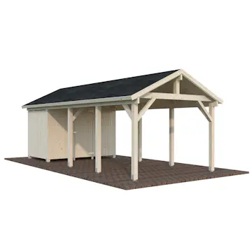 Carport Palmako Robert 23,1 m2 med Bod
