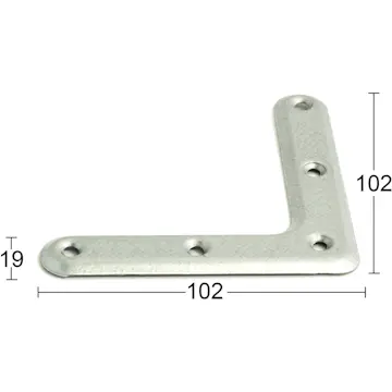 Hjørnejern Habo 1154