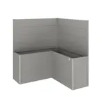 Levegg Biohort til Belvedere Plantekasse L-Form 91x152x152 cm