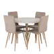 Spisegruppe Venture Home Plaza med 4stk Windu Stoler