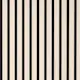 Akustikpanel Lundbergs SPA Svart Filt 2680x615x24 mm