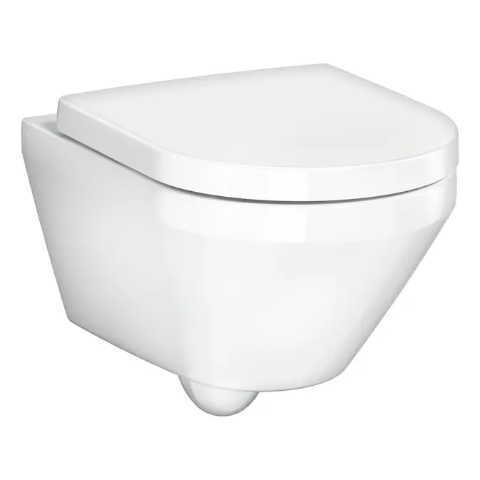 Vägghängd Toalettstol Gustavsberg Graphic Hygienic Twist