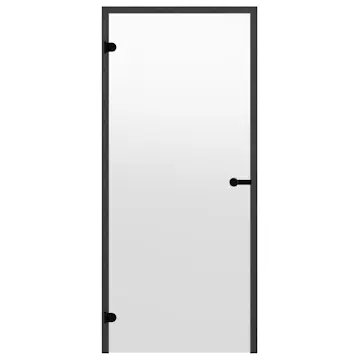 Badstudør Harvia Black Line Klar 7x19