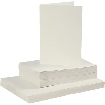 Kort Creativ Company og Konvolutt Kortstr 10,5x15 cm Konvstr 11,5x16,5 cm 50 stk 1 Pk