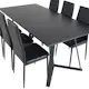 Spisegruppe Venture Home Madde med 6 Sly Stoler
