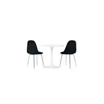 Spisegruppe Venture Home Hamden Ø80 cm med 2 stk Polar Stoler