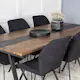 Spisegruppe Venture Home Jane med 6 Geneva Stoler