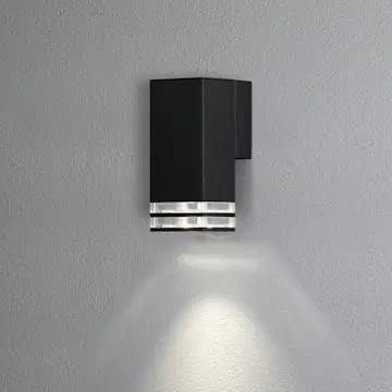 Vegglampe Gnosjö Konstsmide Pollux Ned Dobbel 2xGU10