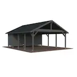 Carport Palmako Robert 40,6 m2 med Bod