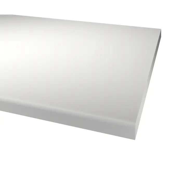 Benkeplate Fibo Laminat 330 Basic White