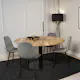 Spisegruppe Venture Home Cornelia med 4 Pobbie Stoler