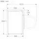 Frontmatet Vaskemaskin Bosch WGG244RFSN Serie 6 i-DOS Rustfri