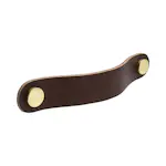 Håndtak Beslag Design Loop Round 128 Brun