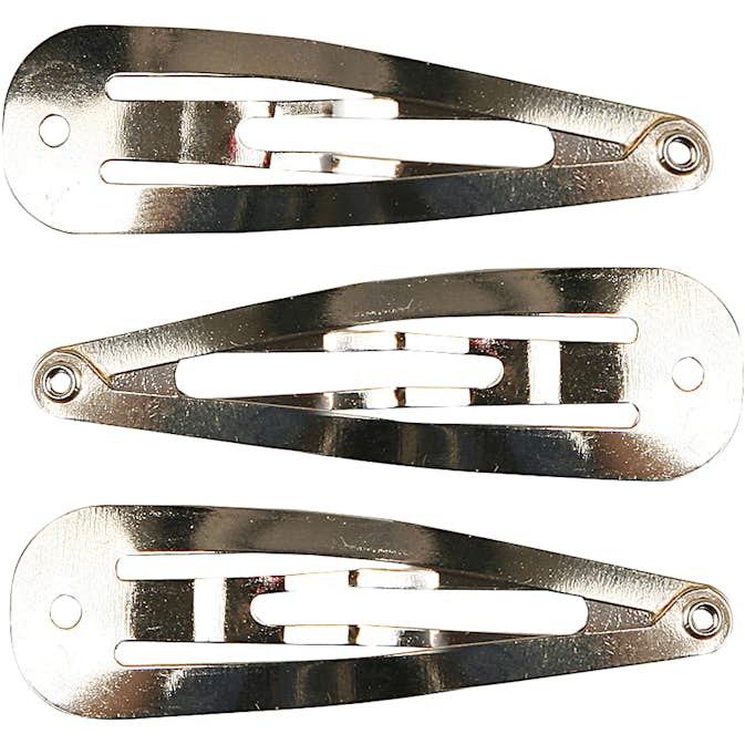 Hårspenne Creativ Company Forsølvet 45x14 mm 1 Pk