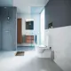 Toalettstol Duravit Durastyle Rimless 010701 med Mjukstängande Hårdsits