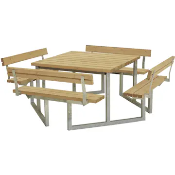 Piknikbord PLUS Twist 204 cm ThermoWood