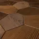 Veggpanel Emotionwood Hexagon