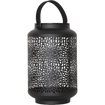 Solcelledekorasjon Star Trading Mandala Sort