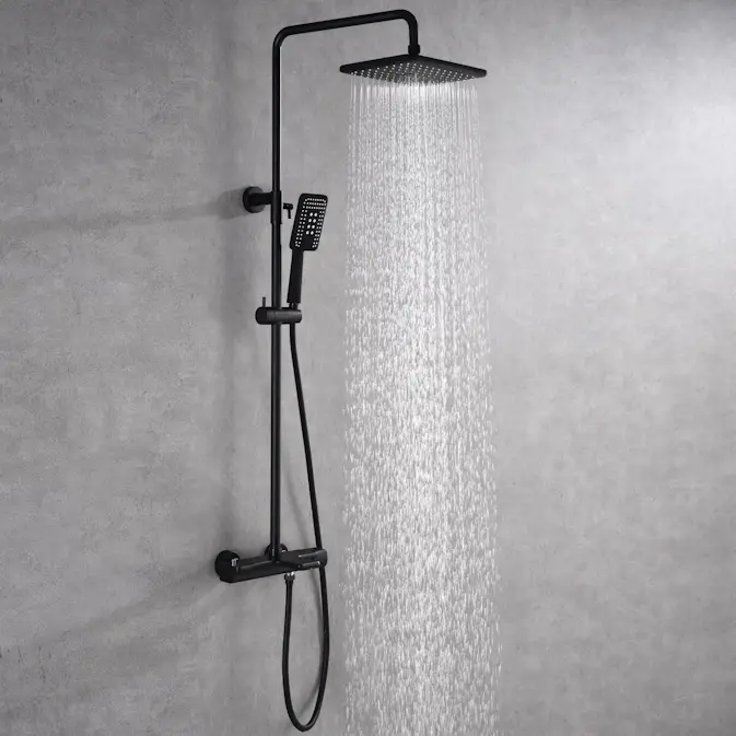 Takduschset Bathlife Välla med Badkarsblandare