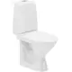 Toalettstol Ifö Spira 6262 Rimfree med Mjuksits för Limning