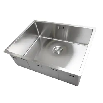Enkelvask Strand Stainless SOLID med clips