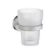 Tandborstglas Smedbo Home HS343 Krom/Frostat Glas
