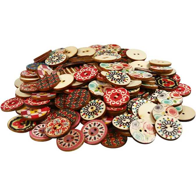 Treknapper Creativ Company D 20 mm 180 stk/1 Pk