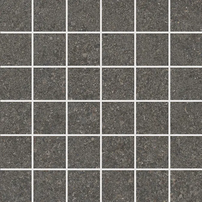 Mosaik Ceramiche Keope Suite Antracitgrå 5x5 cm Matt