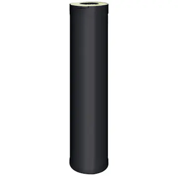 Modulskorstein Harvia Svart Løs Isolert 1000 mm