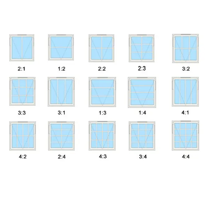 Sprosser Uldal Gjennomgående Tre