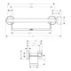 Dusjholder Hansgrohe Unica