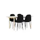 Spisegruppe Venture Home Andy 180 med 4 stk Polar Stoler Teddy