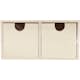 Kommode Creativ Company Str 9,2x17,7 cm 1 stk 2 Skuffer