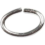 Ovale Ringer Creativ Company Forsølvet Tykkelse 0,7 mm 50 Stk/1 Pk