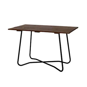 Hagebord Eden Wood Wilma 70x120 cm