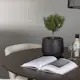 Spisegruppe Venture Home Kaseidon Ø100 cm med 4 stk Edina Stoler