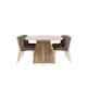 Spisegruppe Venture Home Bootcut 230 med 6 stk Modesto Stoler