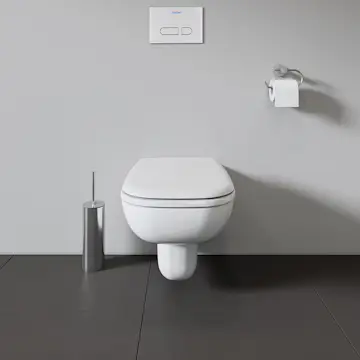 Vegghengt Toalett Duravit D-Code Rimless med Toalettsete