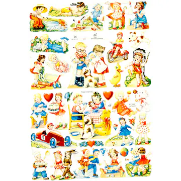 Glansbilder Creativ Company Barn 165x235 cm 2 Ark/1 Pk