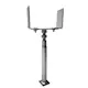 Justérbar stolpefundament Jabo 65x110x360mm J=0-145mm H360-550mm galv.