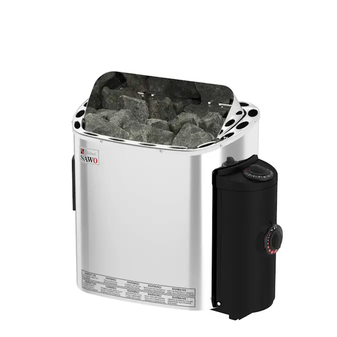 Elektrisk Badstuovn SAWO Rostfri Scandia 3P-1P