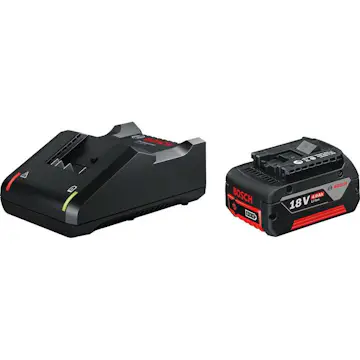 Batterisett Bosch Batteri 18V 1x4Ah med Lader GAL 18V-40