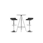 Spisegruppe Venture Home Bistro Ø60 cm med 2 stk Jonna Stoler